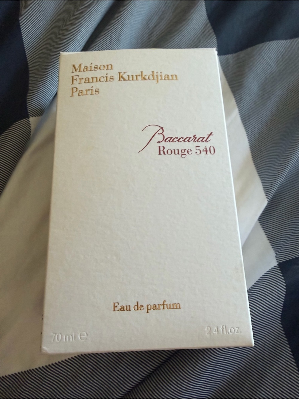 Maison Francis Kurkdjian Baccarat Rouge 540 - White, Gold & Red Perfume